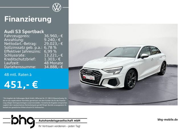 Audi S3 Sportback TFSI quattro LED/ACC/Navi/Assist/uv