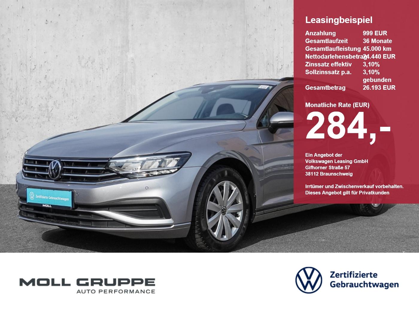Volkswagen Passat Variant 1.5 TSI DSG Conceptline NAVI LED