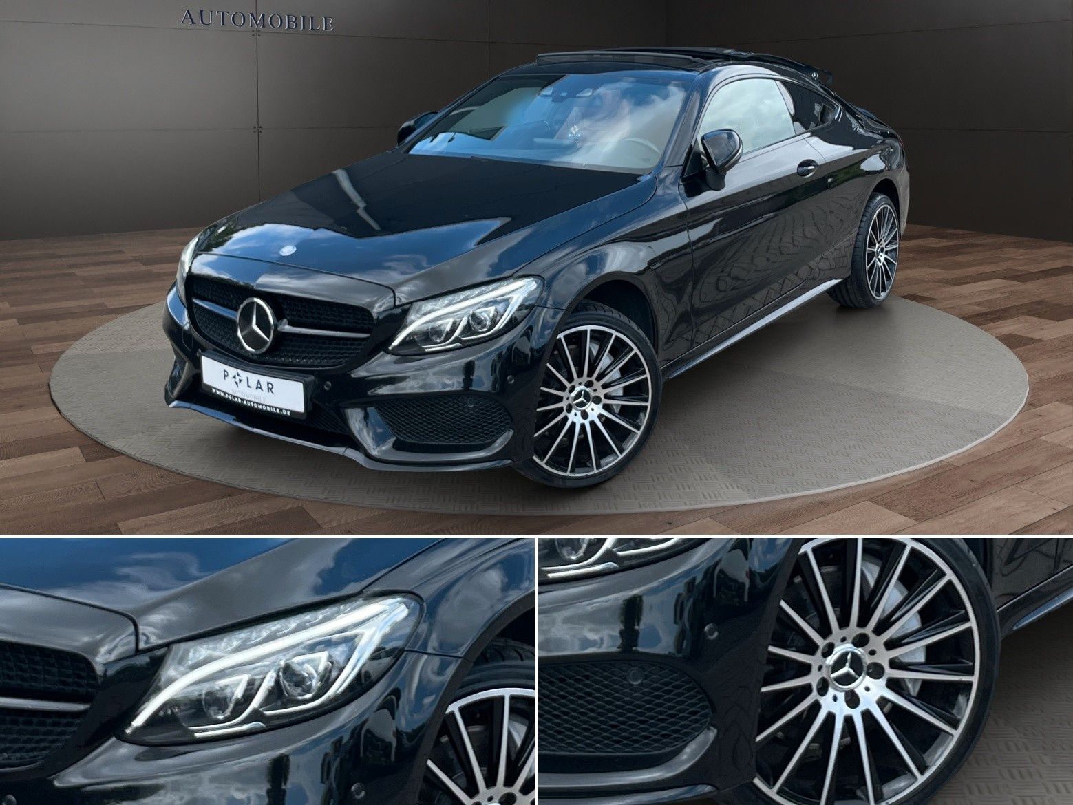 Fahrzeugabbildung Mercedes-Benz C 400 4Matic *AMG-Line*Panorama*Vollleder*Kamera