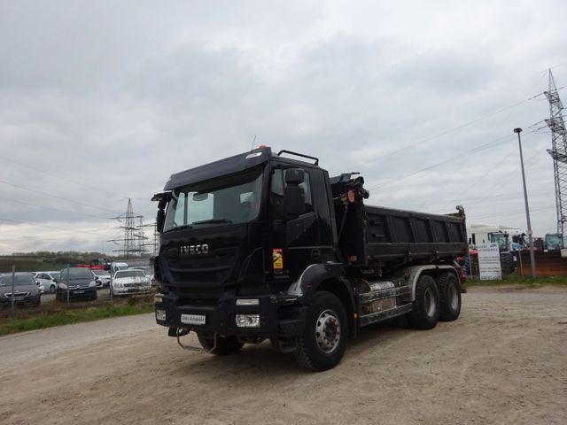 Iveco TRAKKER 410 MEILLER-KIPPER12m3/3SEITENKIPPER