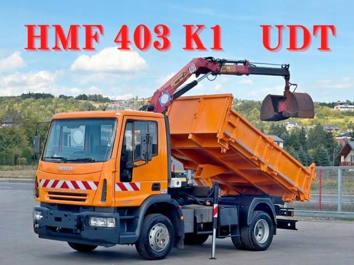 Iveco EUROCARGO 120E18 * HMF 403 K1 * TOPZUSTAND