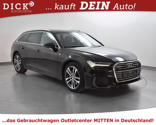AUDI A6 Av 45d S LINE Quatt >MATRIX+B&O+VIRTU+ACC+19"