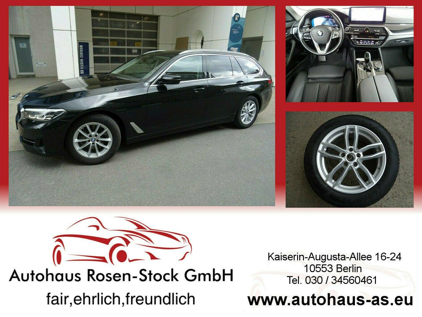 BMW 520d Tour Autom,,Leder,AHK,ACC,360°