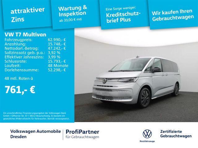 Volkswagen T7 Multivan Style LÜ NAV IQ-LED AHZV ACC TISCH