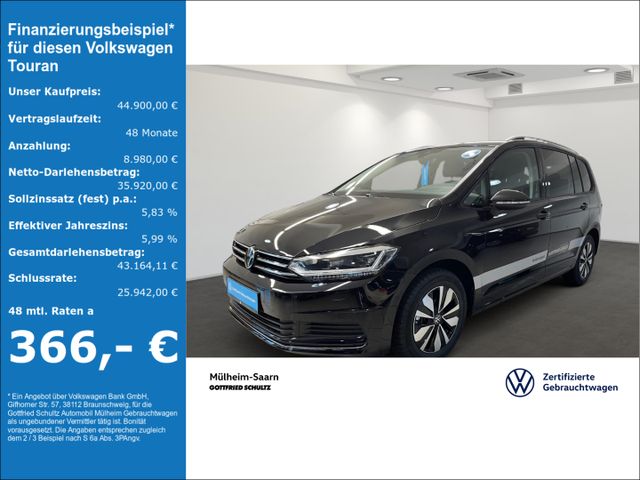 Volkswagen Touran 1 5 l TSI DSG Goal LED ACC AHK 7-Sitzer