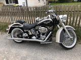 Harley-Davidson FLSTN Deluxe "Chicano- Umbau" - HARLEY-DAVIDSON UMBAU
