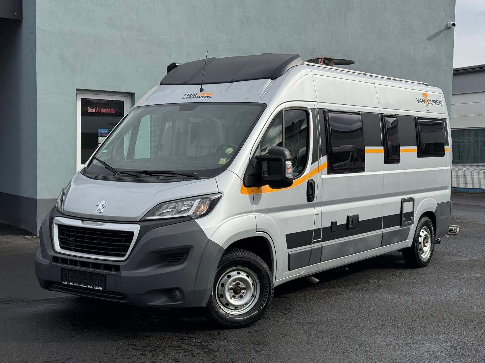 Knaus Peugeot VANTourer 600L Längsbett-CAM-Mak-SAT-1Hd