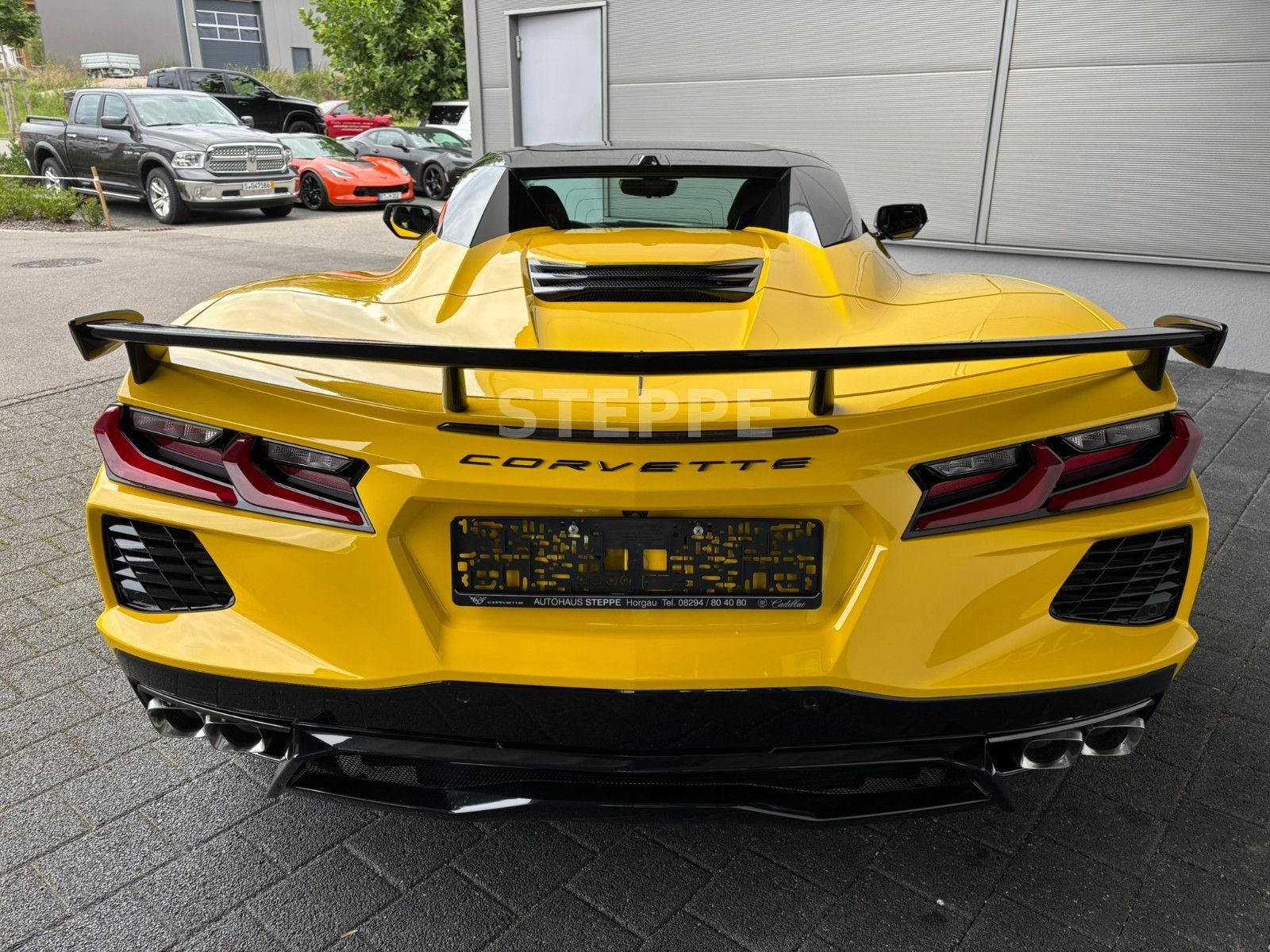 Corvette C8 Stingray Convertible 2025 3LT EUModell STEPPE