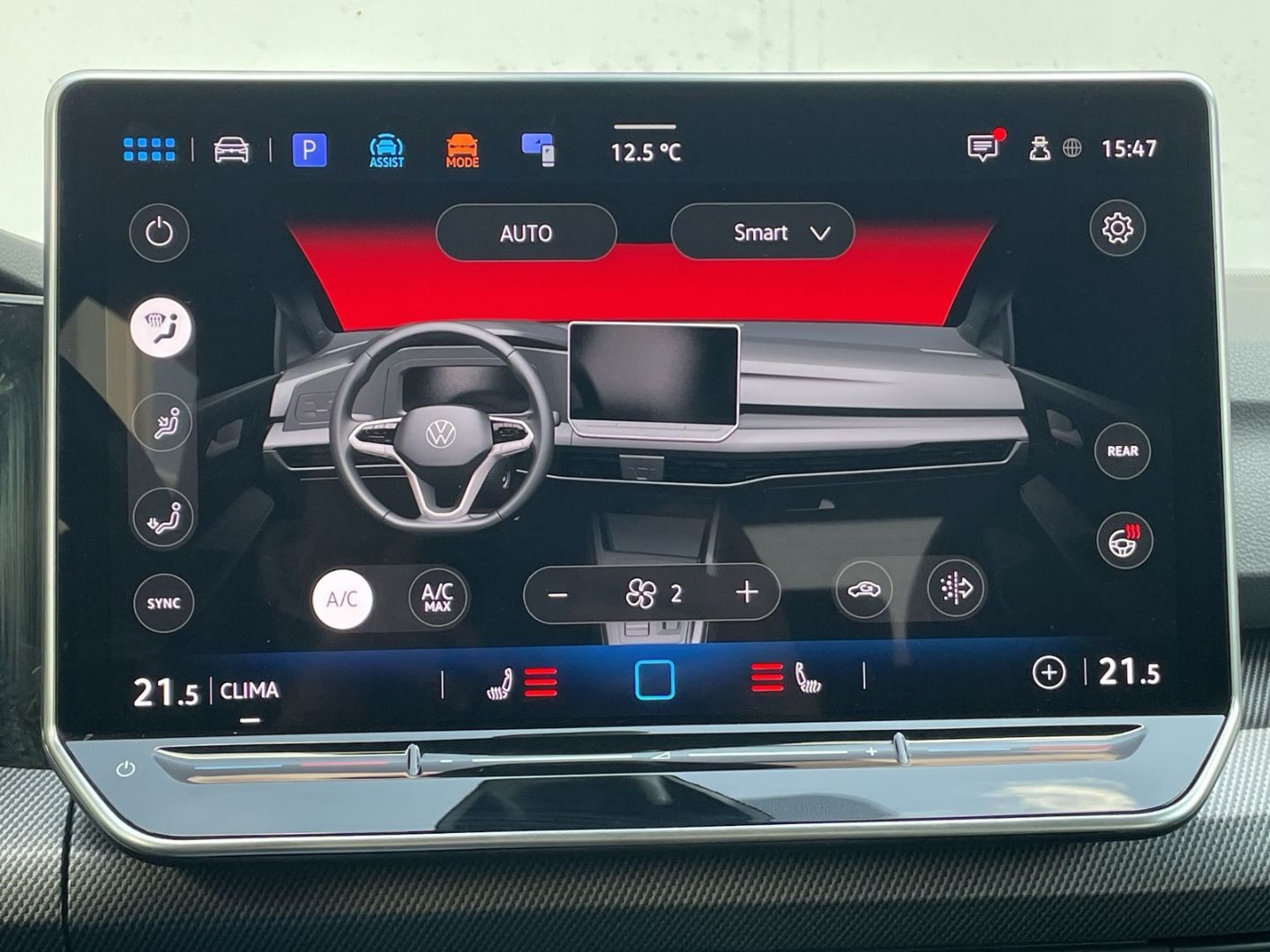 Golf VIII 1.5 eTSI DSG R-Line Pano/Standhzg/Kame