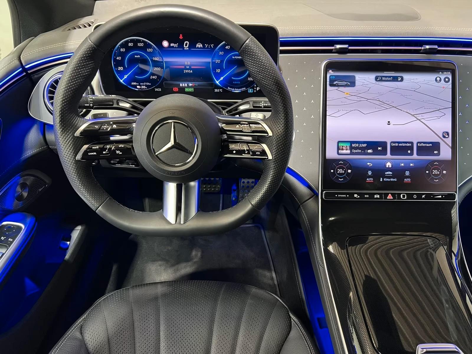 Mercedes-Benz EQE 300 AMG PREM Night#AIRMATIC#PANO#HA4,5°#21, миниатюра 9