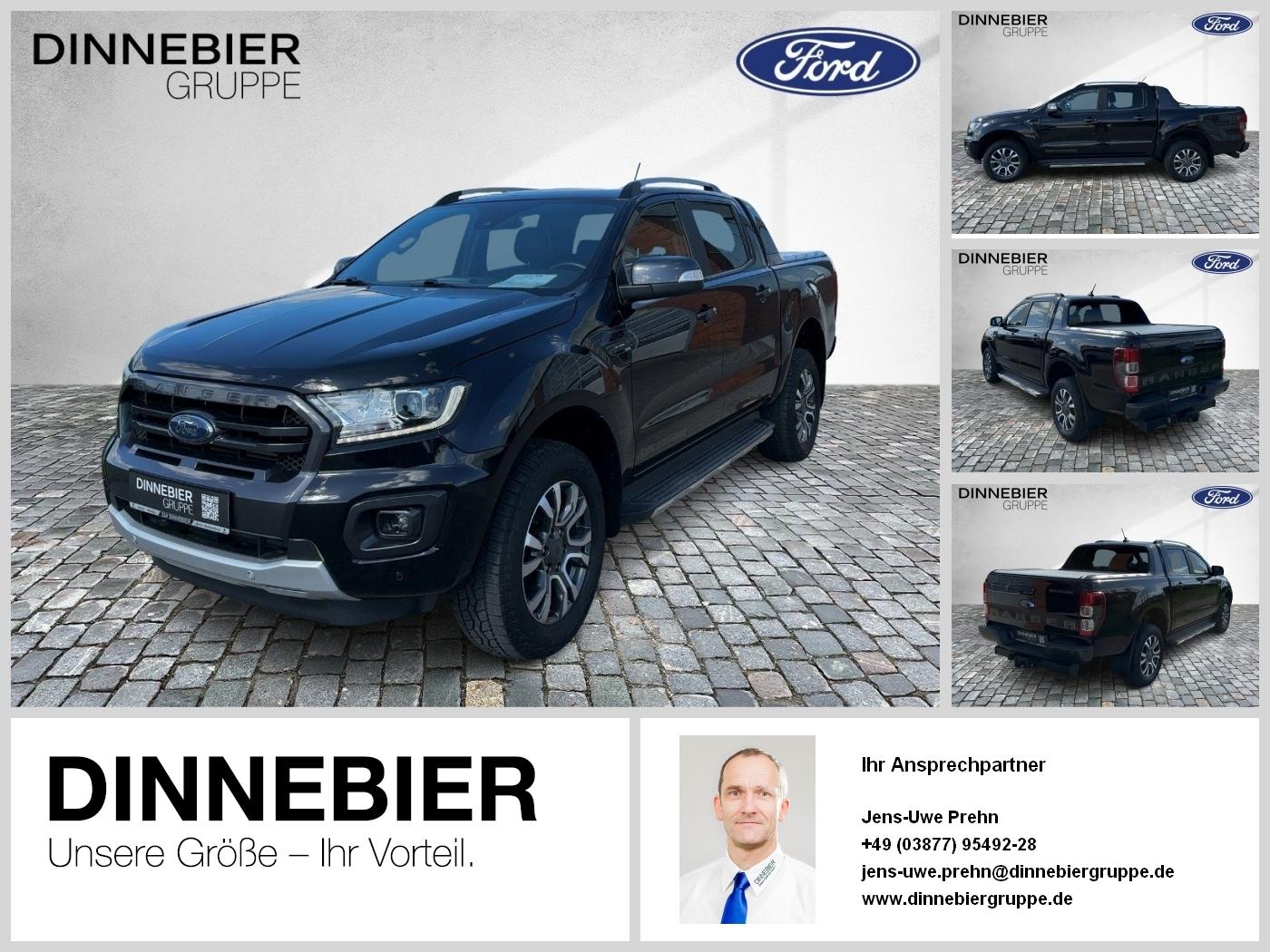 Ford Ranger Doppelkabine 4x4 Wildtrak AHK+Kamera ACC