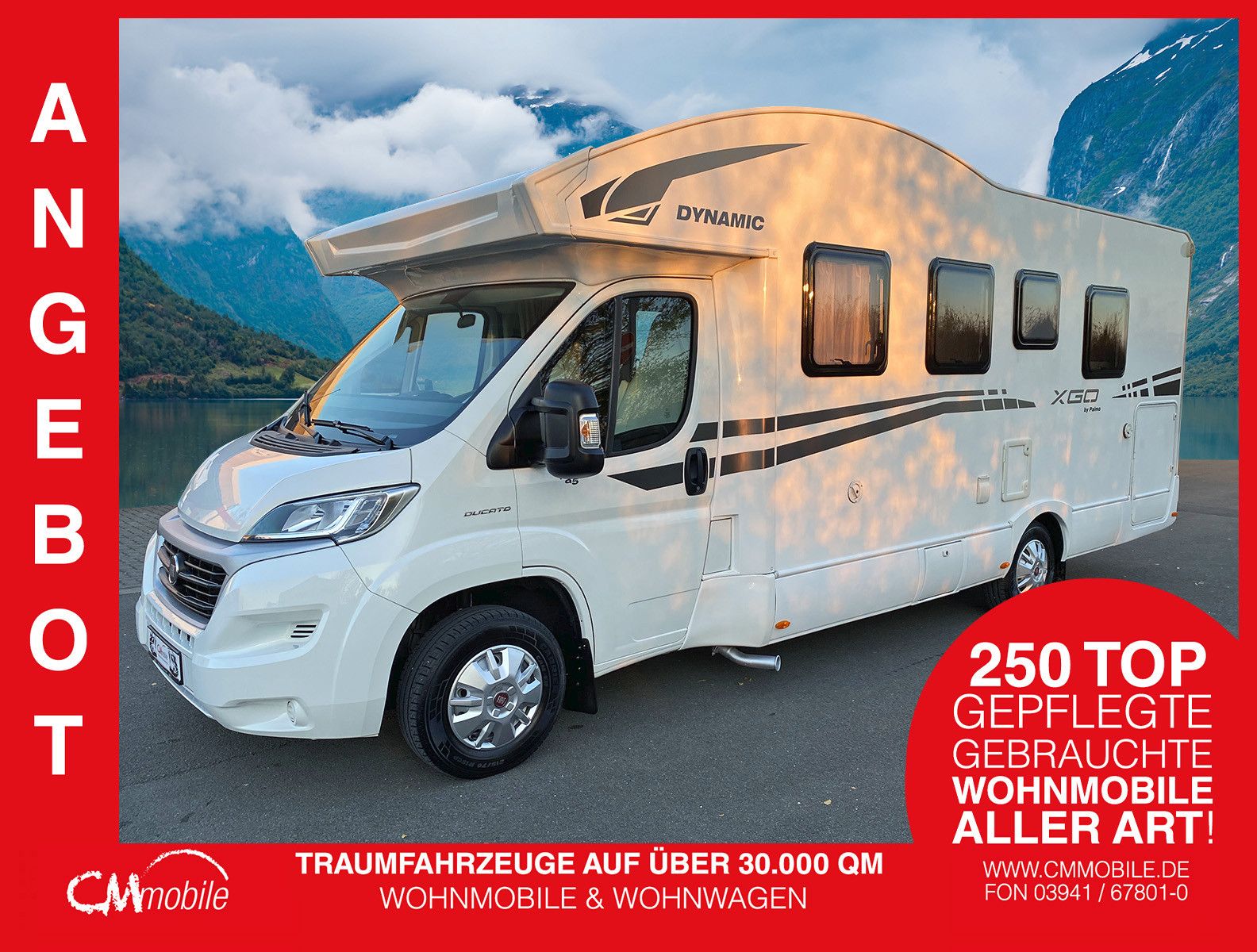 XGO
 Dynamic 95 P - Einzelbetten - Garage - 1. Hand
