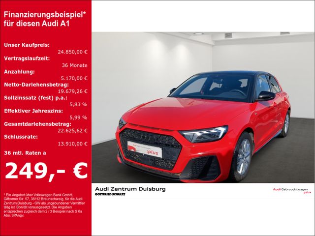 Audi A1 Sportback 30 TFSI S line