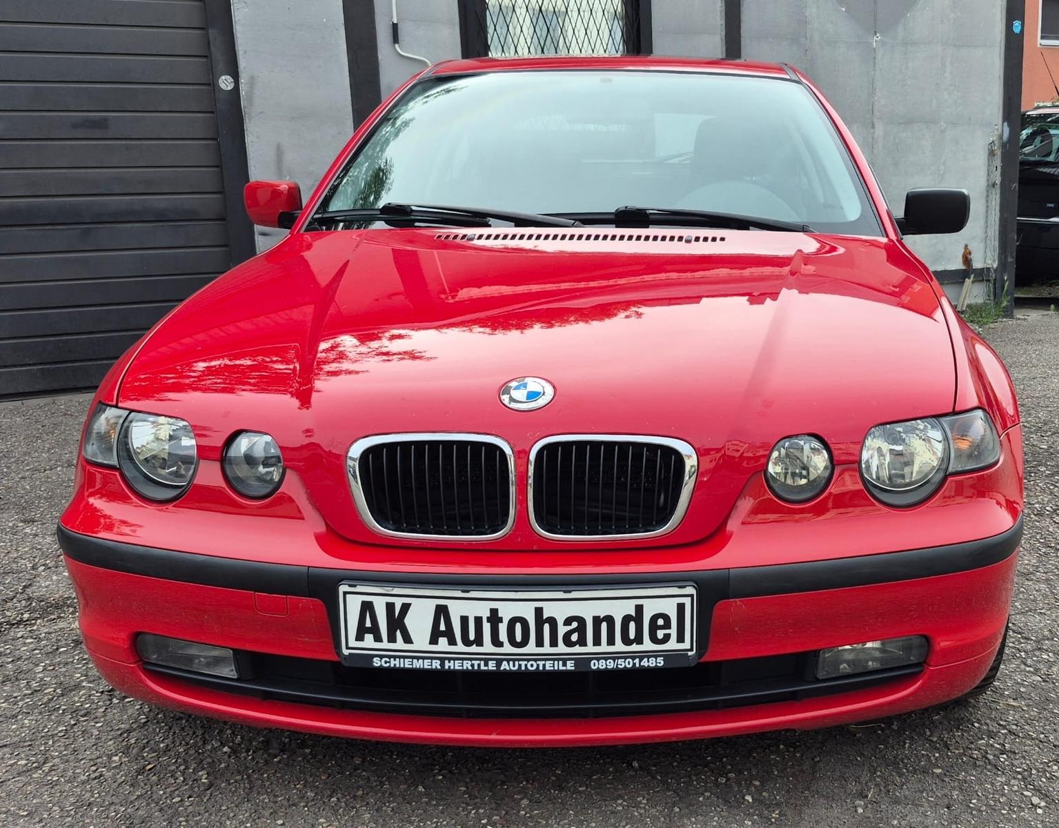 BMW 318ti compact Schiebedach Klima TÜV Neu