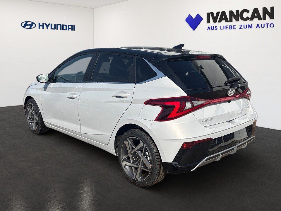 Fahrzeugabbildung Hyundai i20 1.0T 90PS DCT Prime Dachlackierung