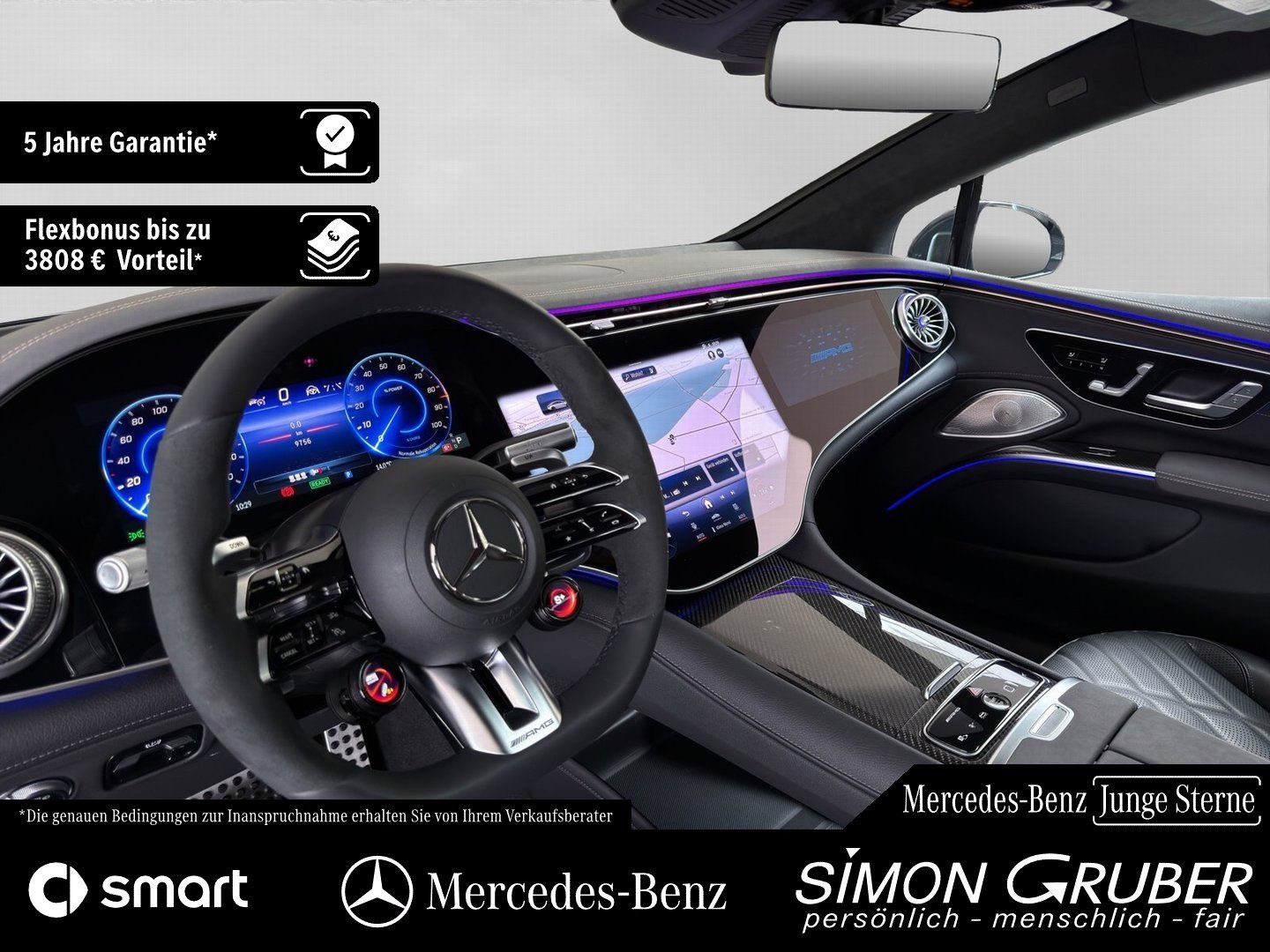 Fahrzeugabbildung Mercedes-Benz EQS 53 4M+ AMG Night magno Dynamic+ Carbon Keram