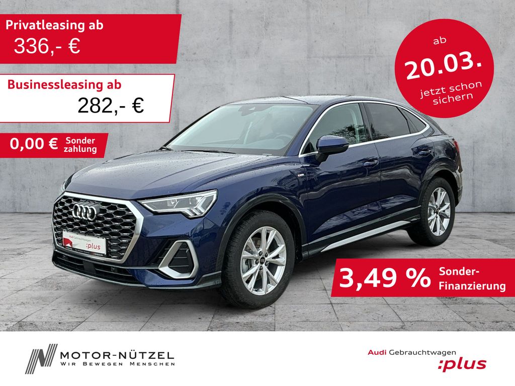 Audi Q3 Sportback 35 TFSI S-TR S-LINE LED+NAV+RFK+ACC