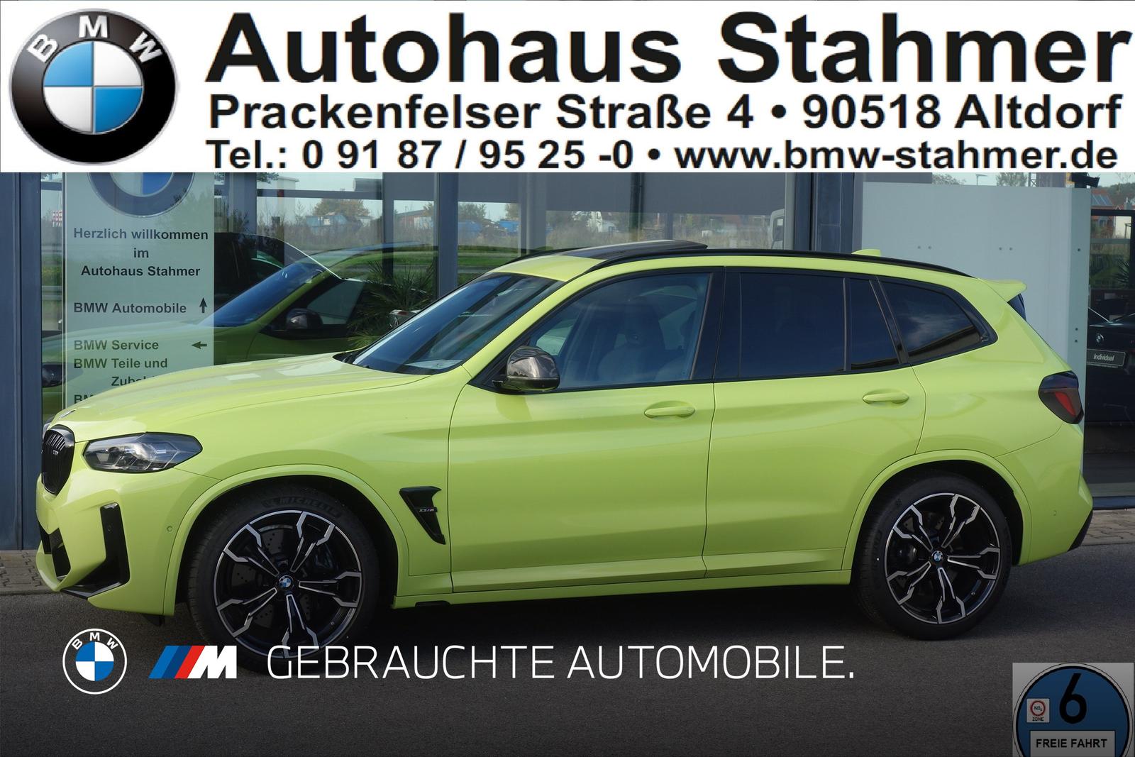 BMW X3 M Competition AHK GSD Head-Up Sitzbelüftung H