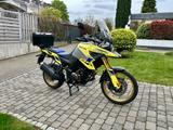 Suzuki DL 1050 DE VStrom, Navi, Topcase, Tourenschild - SUZUKI VSTROM