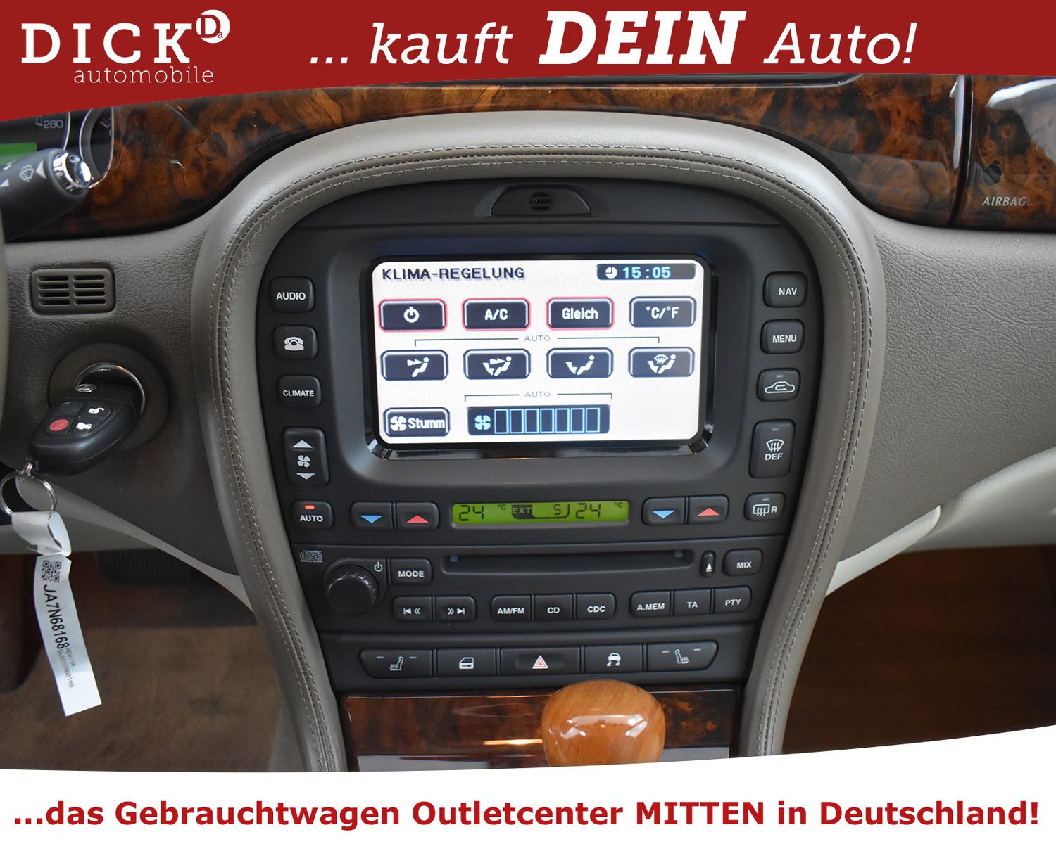 JAGUAR S-Type 2.7d Aut Execut TOP ZUSTAND+LEDER+SHZ+MEM - Image 16