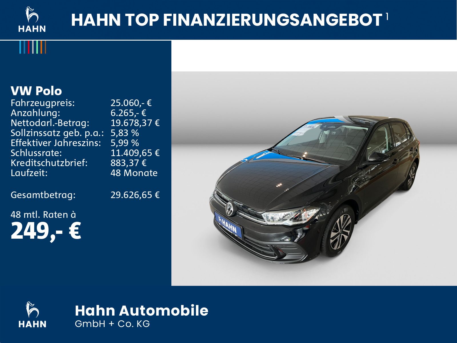 Volkswagen POLO "ENERGY" GANZJAHRESREIFEN DCP RFK LWS VORN imagem 2