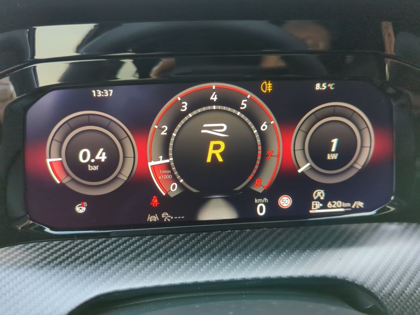 Volkswagen Golf R VIII Black 2.0 TSI DSG NAV RFK ACC MATRIX foto 12