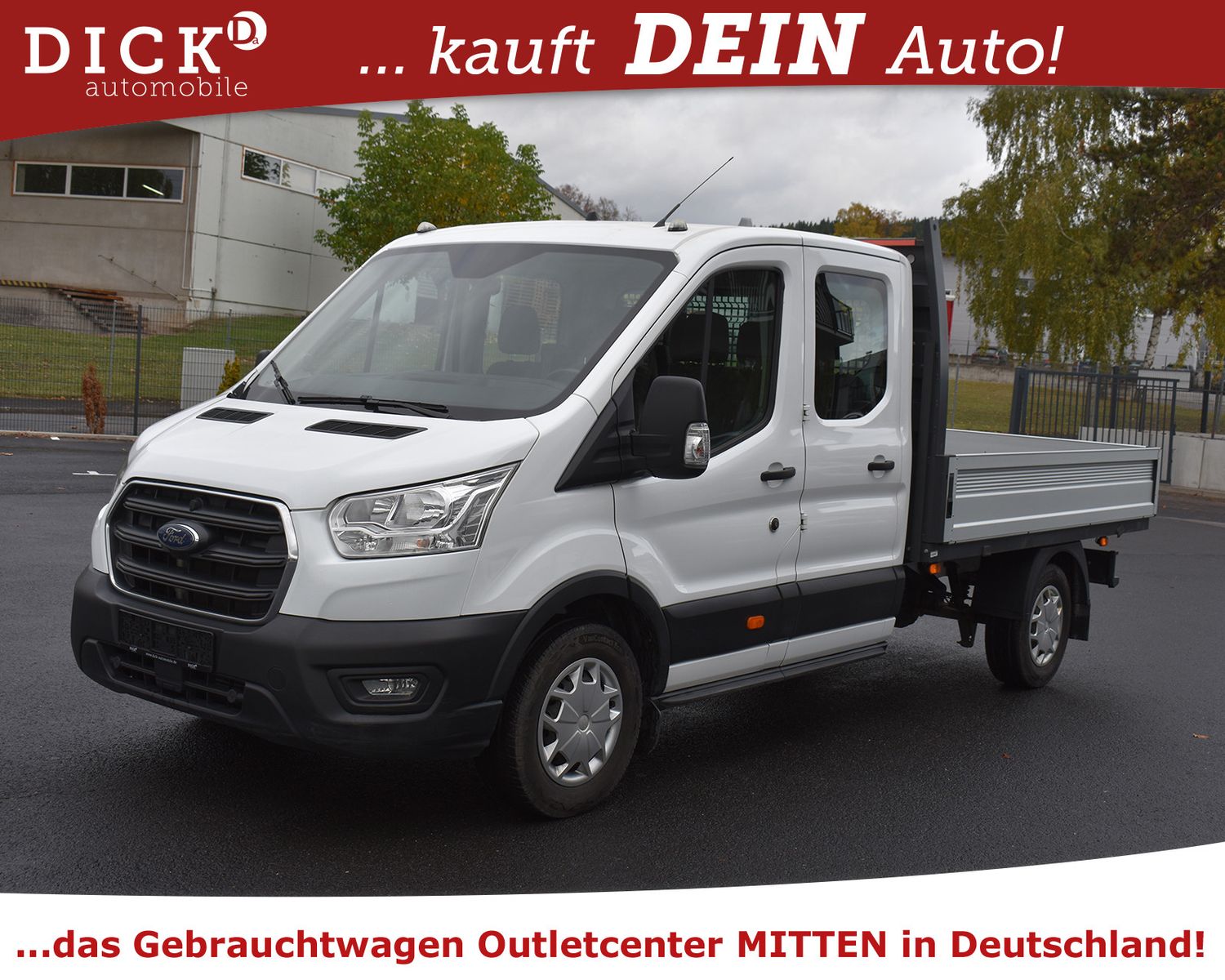 FORD Transit 20d Pritsche 350 L3 Doppelk 7SI+KLIM+SHZ - Image 3