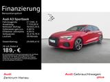 Audi A3 Sportback 35 TFSI Stronic S LINE *LED*NAVI*VC - Audi A3: Rot, Leder