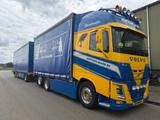 Volvo FH 16 FH750 Schiebeplane mit Anhanger komplett 2