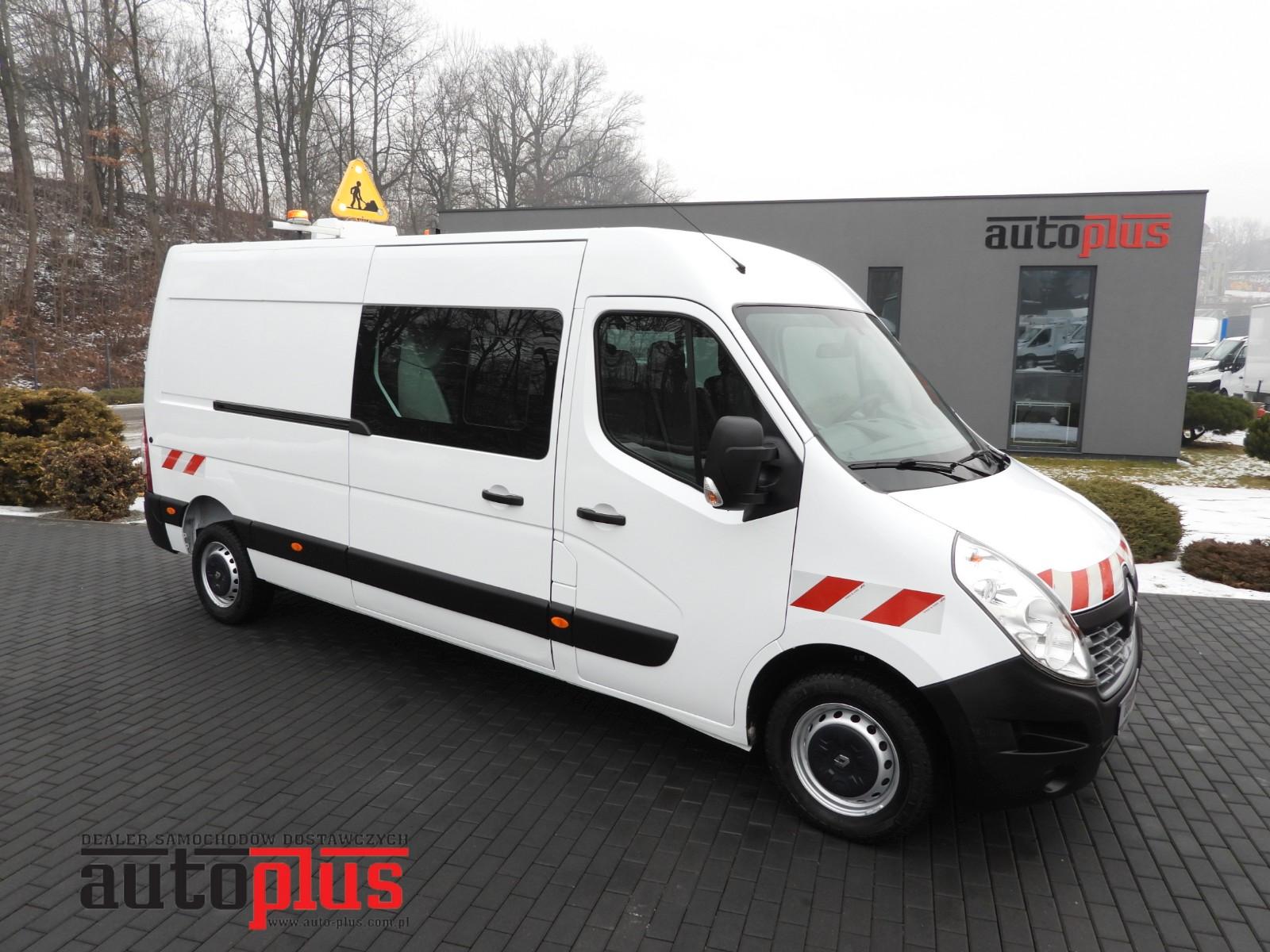Renault MASTER KASTENWAGEN DOPPELKABINE 7 SITZE
