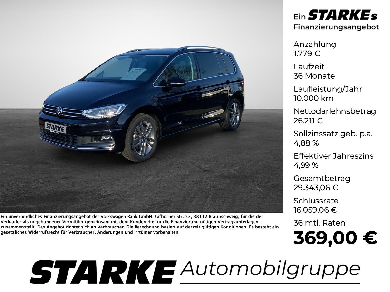 Volkswagen Touran 1.5 TSI DSG Highline  Navi LED Kamera PDC