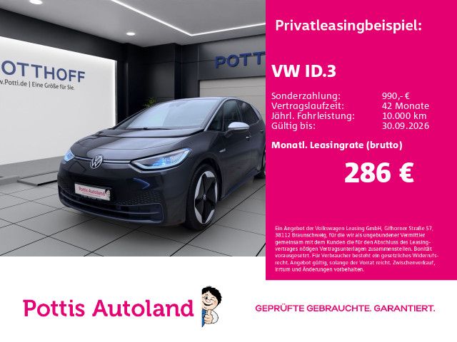 Volkswagen ID.3 PRO PERFORMANCE 1ST MAX PANO NAVI KAMERA MA