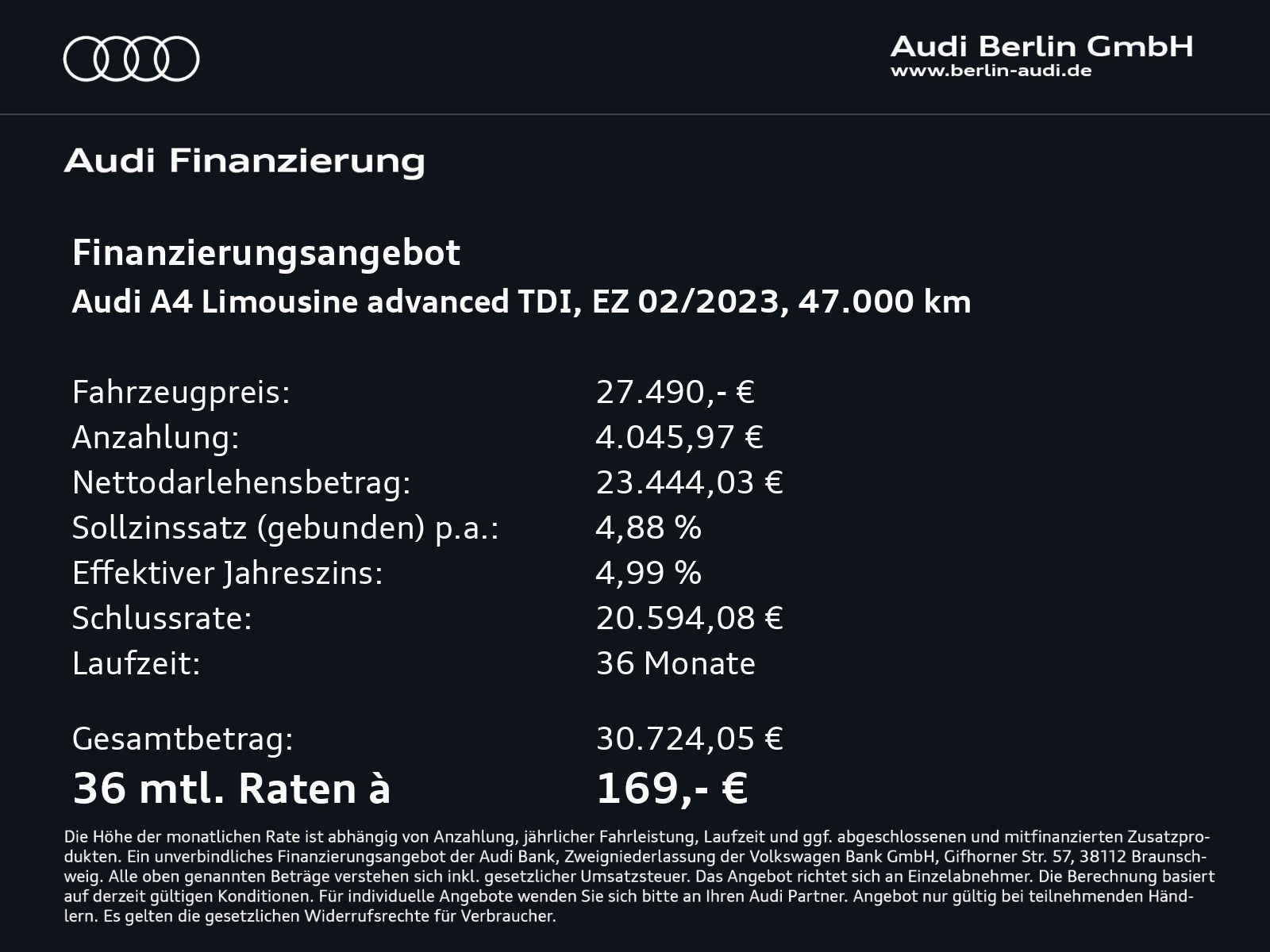 Audi A4 - Bild 2