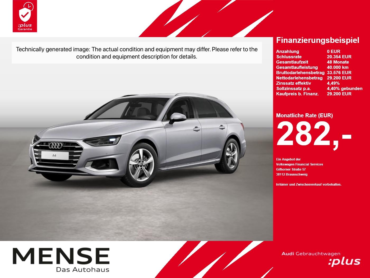 Audi A4 Avant 35 TDI S tronic Advanced Navi DynLicht