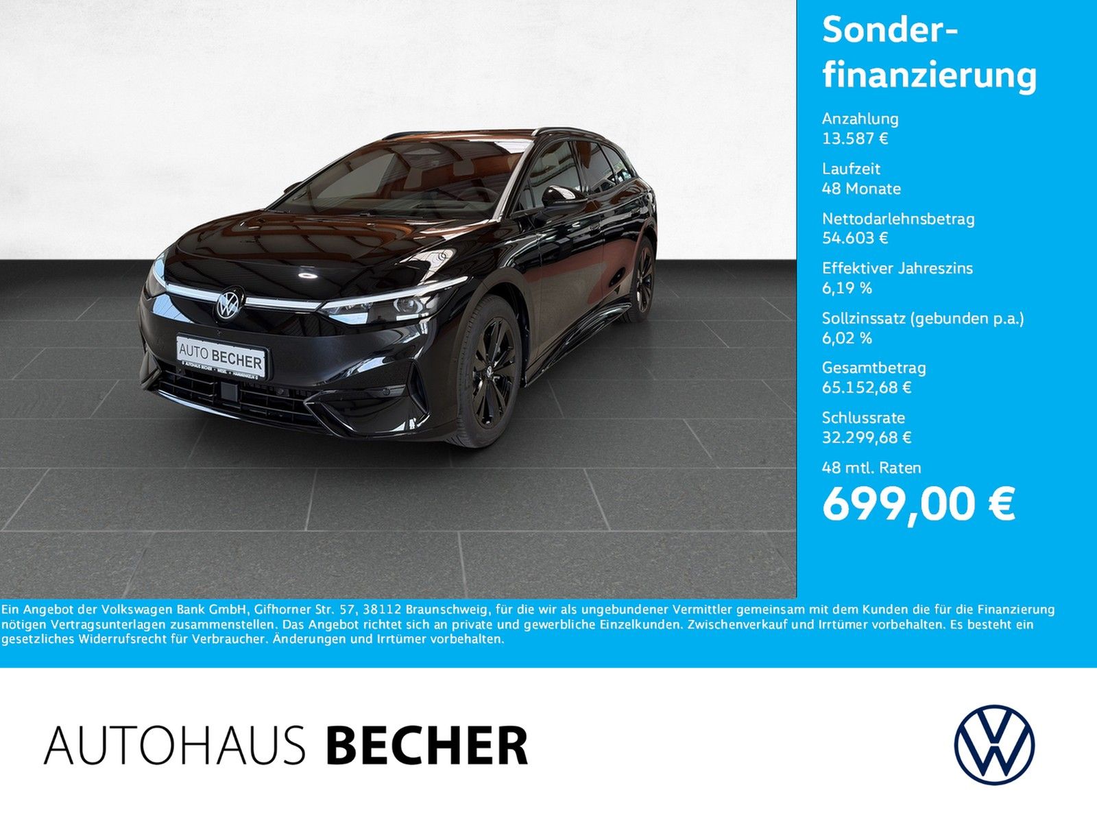 Volkswagen ID.7 Tourer Pro S 210 kW /AHK/Navi/Matrix/360Kam
