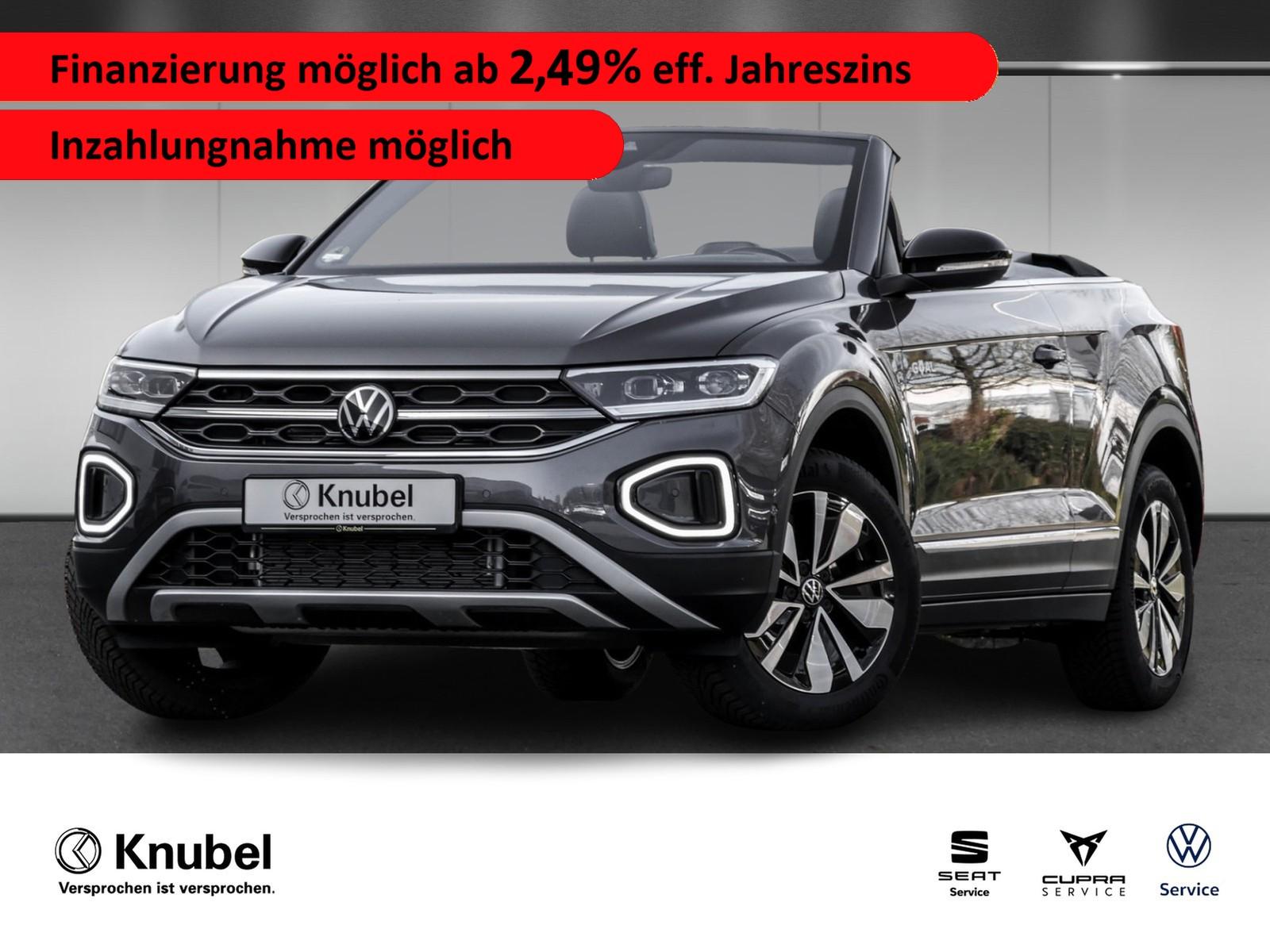 Volkswagen T-Roc Cabriolet GOAL 1.5 TSI DSG LED+ Navi AHK T