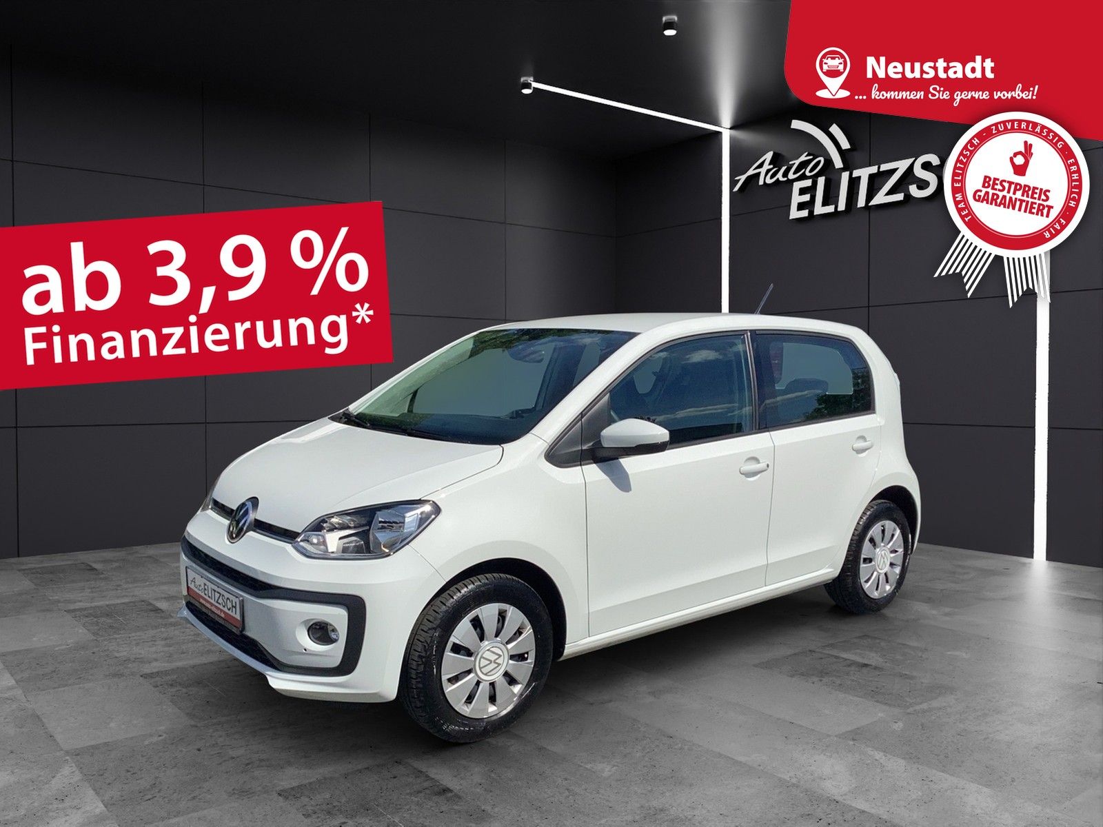 Fahrzeugabbildung Volkswagen up! 1.0 move Climatronic RFK DAB SH