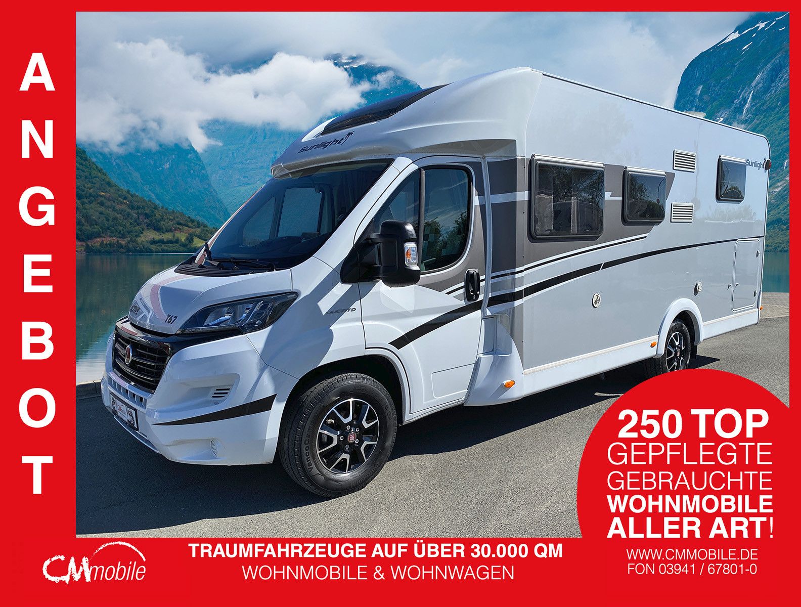 Sunlight
 T 67 -Hub&Einzelbetten - Garage -
