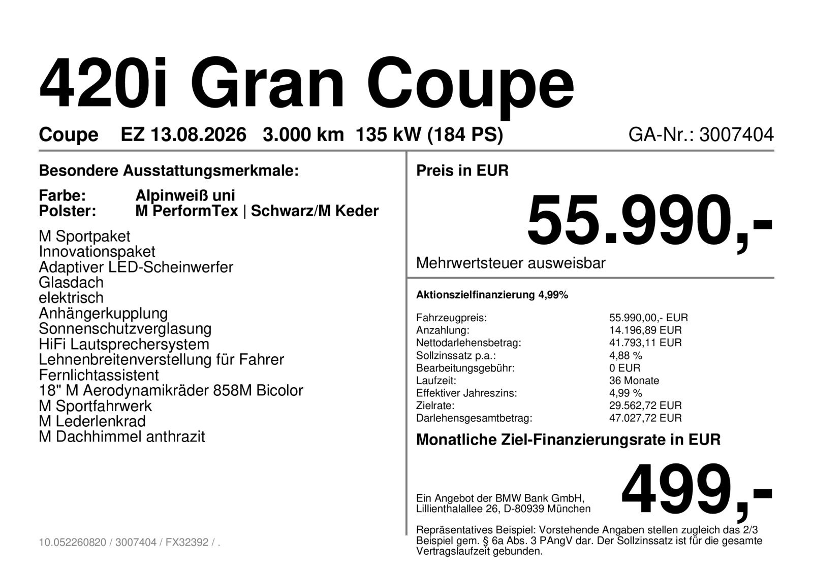 BMW 420 - Bild 4