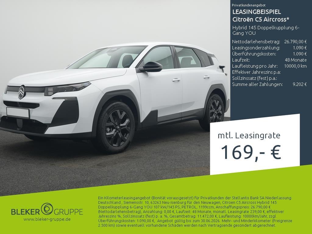 Citroën C5 Aircross Hybrid 145 Doppelkupplung 6-Gang YO