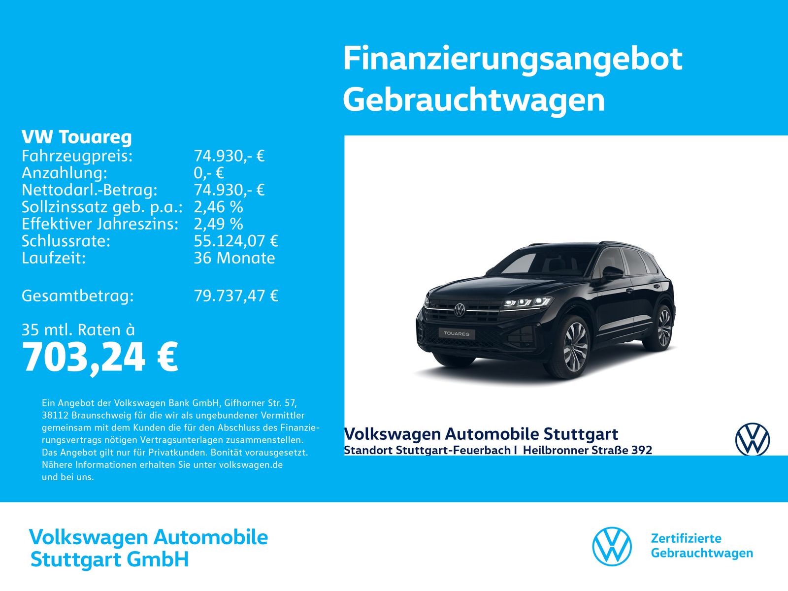 Volkswagen Touareg 3.0 TDI V6 R-Line Navi AHK Kamera