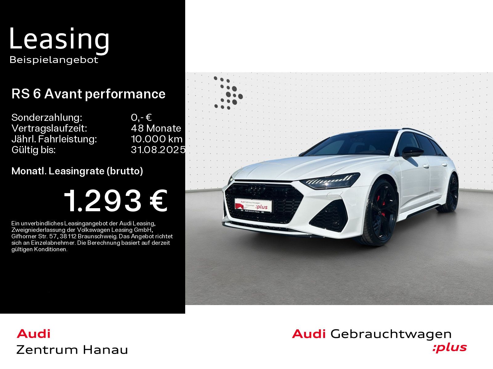 Audi RS 6 Avant performance*NAVI-PLUS*HUD*RS-AGA*AHK*