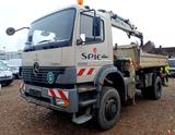 Mercedes-Benz ATEGO 1828 4X4 ALLRAD KRAN MEILER DREISEITENKIP - Mercedes-Benz 1828