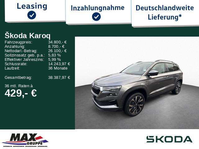 Skoda Karoq Tour 1.5 TSI 110kW 360°+PANO+AHK+NAVI+LED