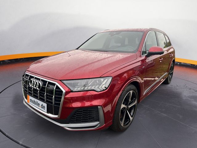 Audi Q7 SUV TFSI e 55 qu S line-Luft-AHK-Pano-Matrix