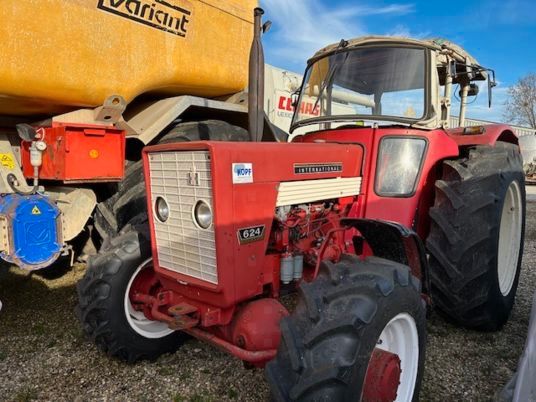 Case IH 624 Allrad hydraulische Lenkung