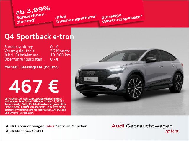 Audi Q4 Sportback 45 e-tron S line AHK/Matrix/PDC+/Na