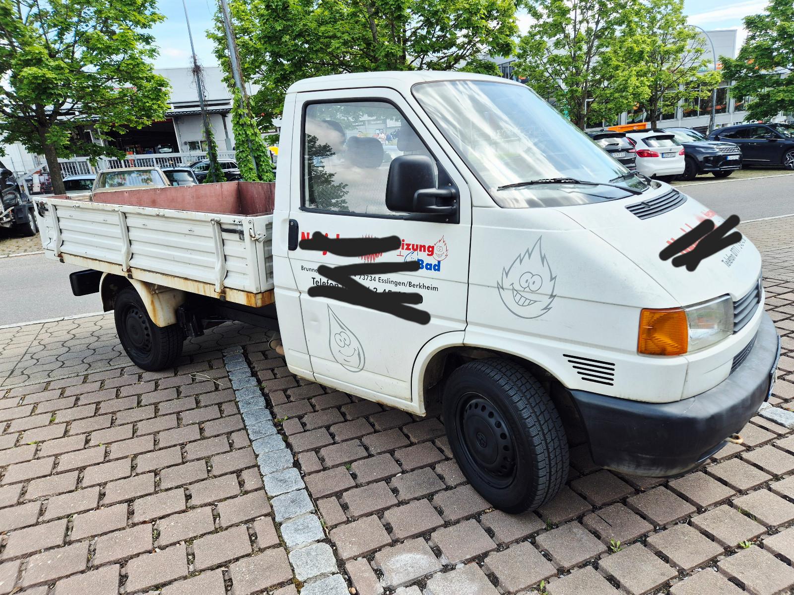 Volkswagen T4Pritsche LKW ZULASSUNG AHK 2HD TÜV NEU 08.2028