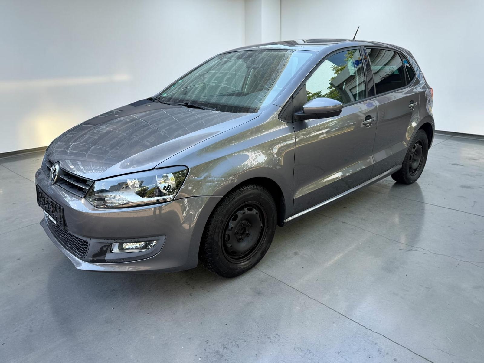 Volkswagen Polo V Team KLIMA-SERVO-ZV-SHZ-2.HAND-TÜV-NEU