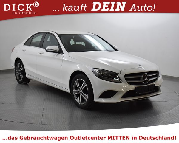 Mercedes-Benz C180 9G >ERST 18.000 KM< CLIMATR+PDC+DAB+TEMP+17